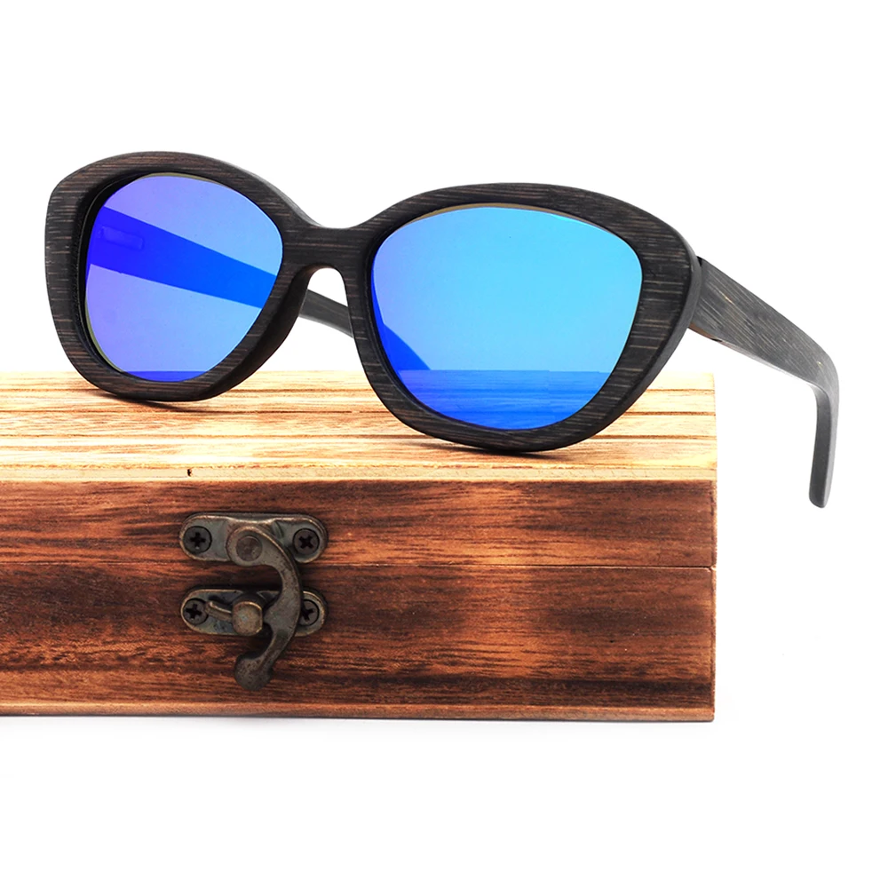 

Natural bamboo sunglasses with polarized lens bamboo sun glasses wholesale