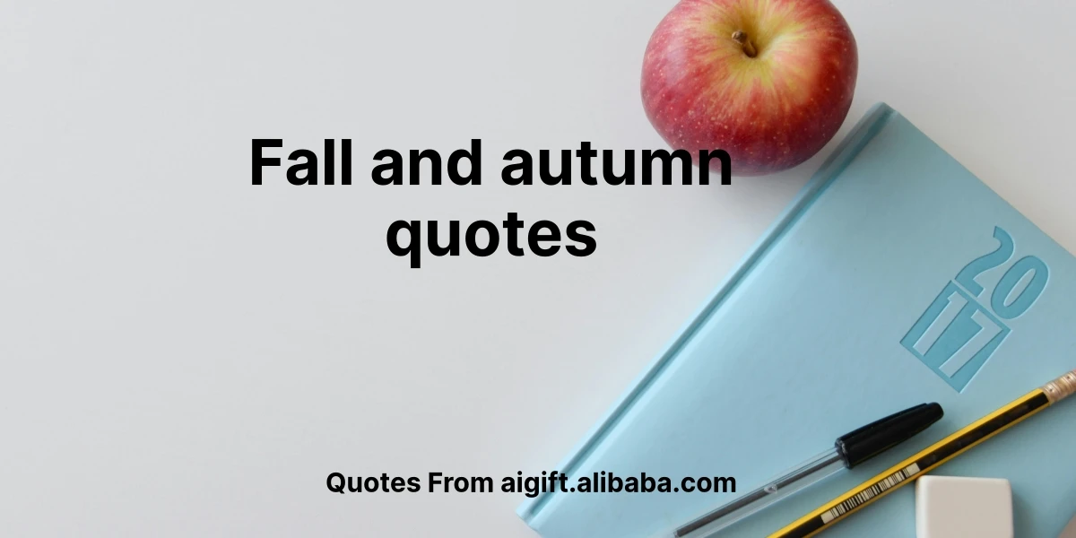 fall and autumn quotes