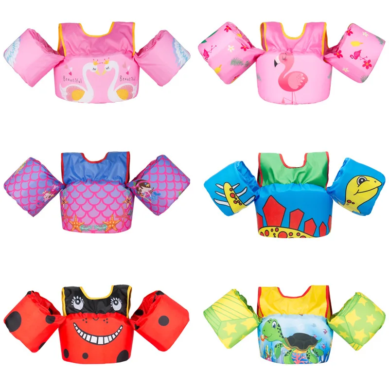 

Kids Swim Vest for Children Learn Swimming Training, Toddler Swim Aid Floats with Shoulder Harness Arm Wings for 30-60 lbs Boys/