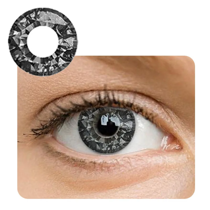 wholesale natural soft lens eye contacts diamond sweety black dark contact lenses big eyes color contact lens Contact+Lenses