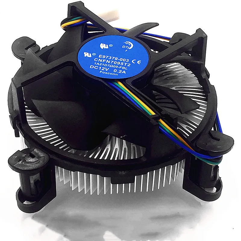 

Pin computer cpu radiator fan mute desktop computer 775 1155 1150 pin fan