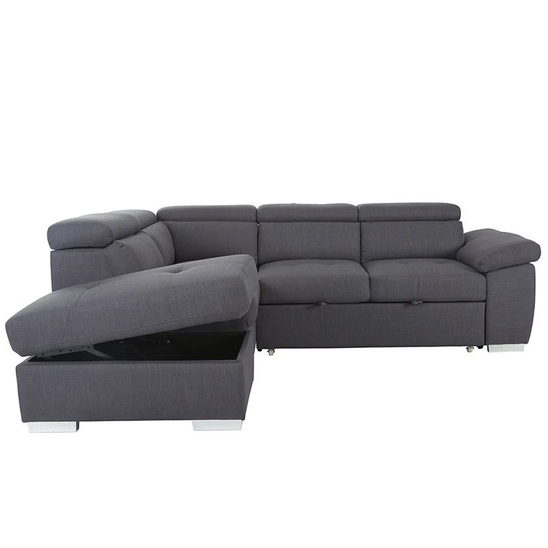 Best Selling Living Room Furniture Adjuatsble Headrest Storage Chaise