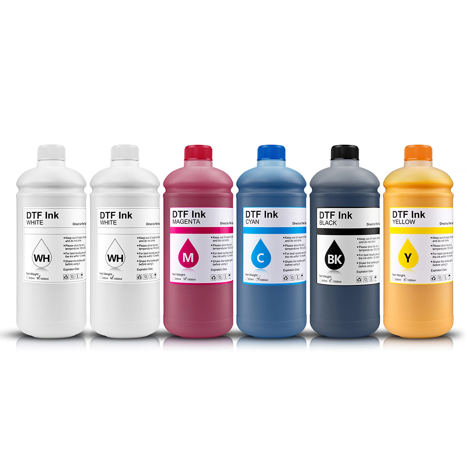 Ocbestjet 1000Ml Concentration Dtf Ink for Epson F2100 L805 Tp5600 DX5 DX7 XP600 TX800 WF4720 I3200