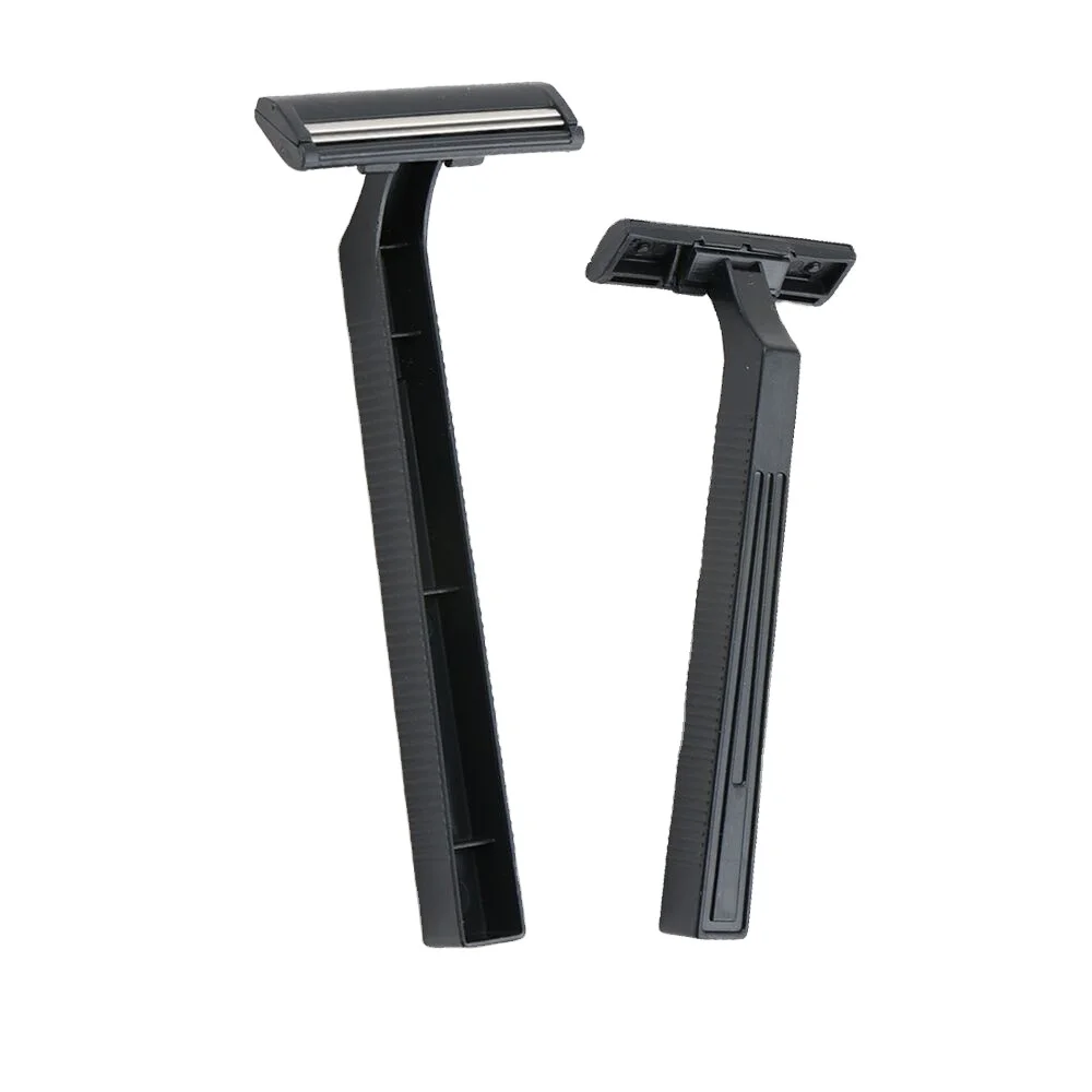 

OEM plastic handle twin blades disposable razor for hotel use razor