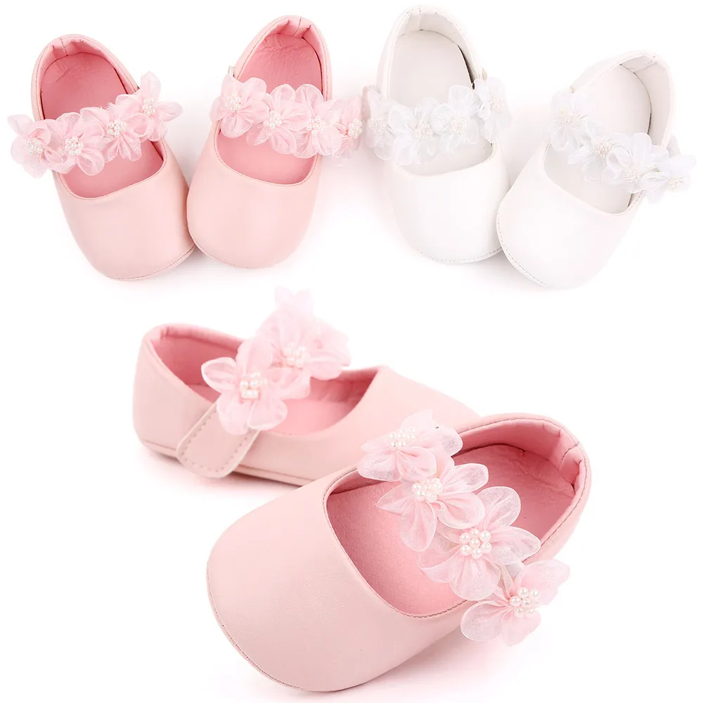 High Quality Baby Shoes Flower Princess Shoes Girls Toddlers manufacture