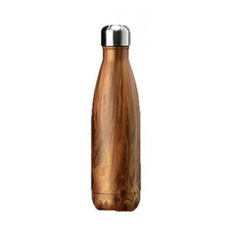 

350ml 500ml double wall Vacuum Insulated Leak Proof Cola Shape Water Bottle stainless steel water bottle