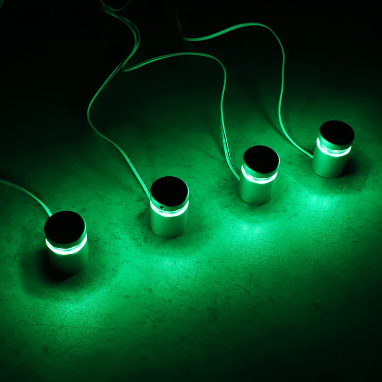 Blue Color Led Light Standoffs Sign Holder For Room Number Buy Led