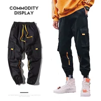 

Spring Fashion Casual Oversized Overalls Men's Korean Beam Foot Camouflage Cargo Harem Pants