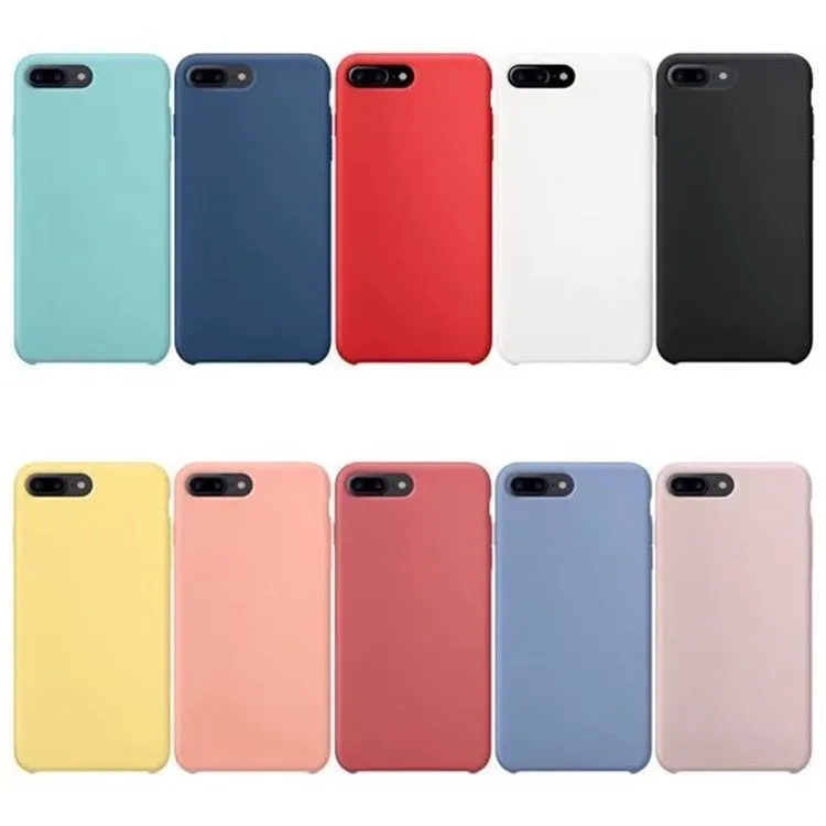 

Soft Silicone Shockproof Matte Back Case Phone Cover