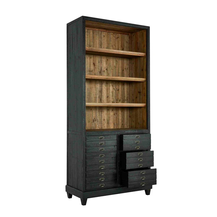 wood display cabinet
