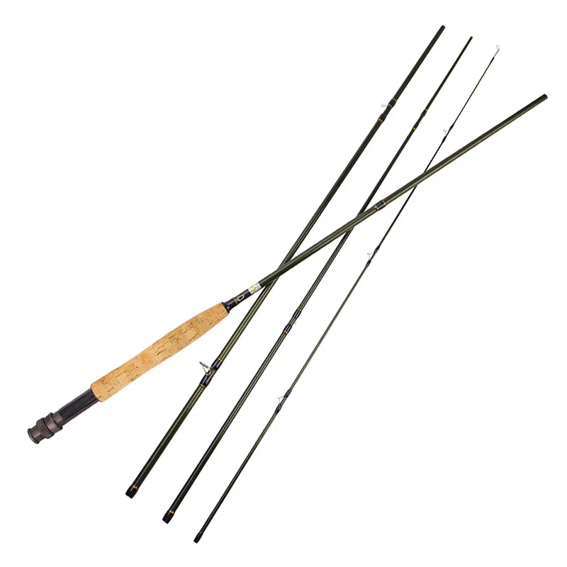 

Fly Fishing 9 Foot, 4-Piece, 5/6 Weight Fly Rod Deluxe Complete Fly Fishing Rod and Reel Combo Starter Package