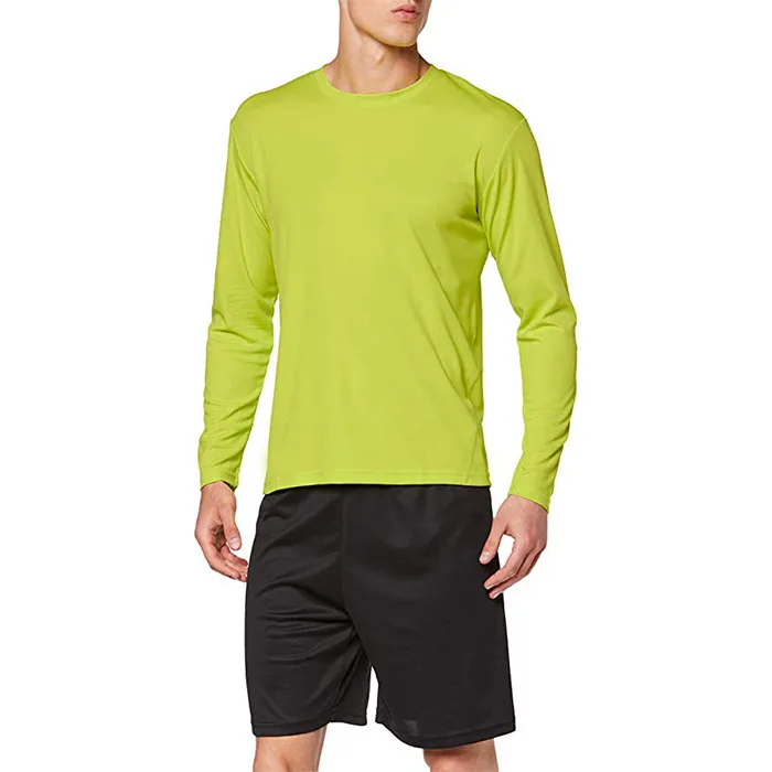 

Hot Sale Fashion High Quality Manufacturer Supply Customized O-Neck Long Sleeve Men T Shirt