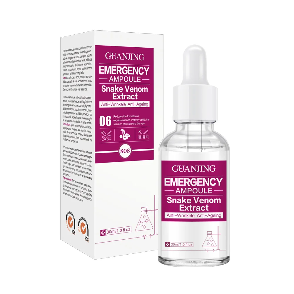 

Skin Care Serum Facial Anti Wrinkle Snake venom Restore Brightening Face Serum