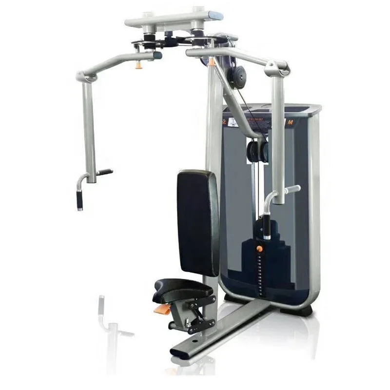 

Gym fitness strength training equipment seated rear delt pec fly exercises machine