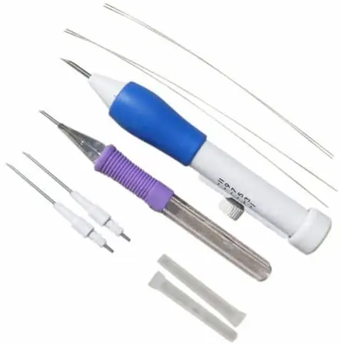 

3 Size Punch Needle Set Embroidery Stitching Craft Tool for DIY Sewing