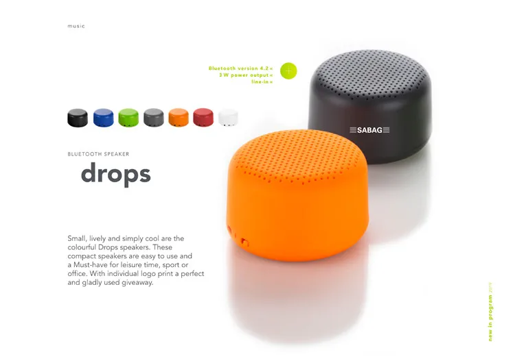 2021 Outdoor portable Modern speakers wholesale waterproof colorful bluetooth Speaker With Wireless stereo - ANKUX.COM