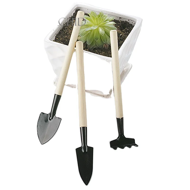 

Mini garden flower green plant shovel 3pcs tool set