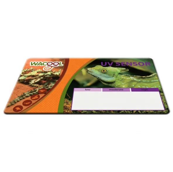 

Professional Reptile Terrarium UVB Light Lamp Test Card for reptile UVB lamp