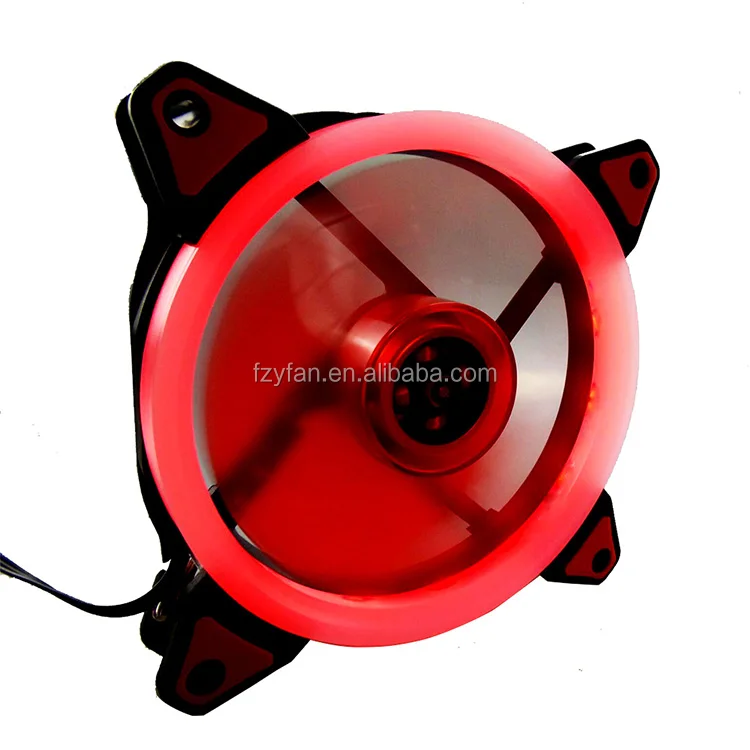 

Shenzhen led 120mm 120*120*25mm pc cooling 3pin 4pin 25dBA 1200rpm for case silent fan, Red,green,blue