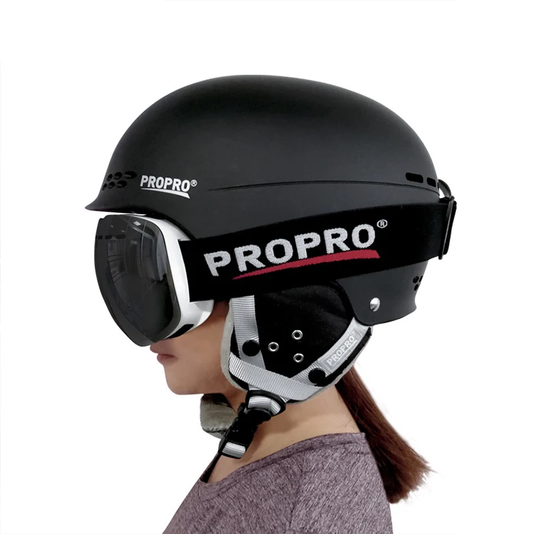 

New professional ski helmet outdoor unisex motorcycle helmets, Black, white