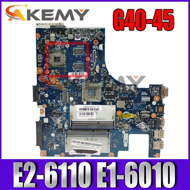 

Applicable to G40-45 notebook motherboard E2-6110 E1-6010 number NM-A281