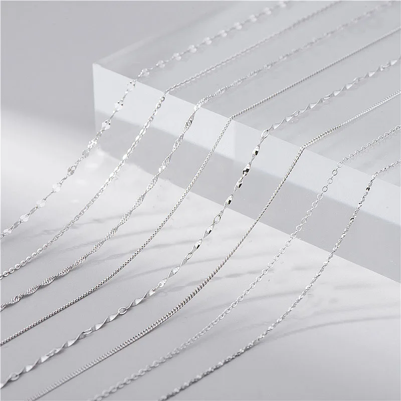 

Hot Selling Factory Price Cheap 925 Sterling Silver Necklace