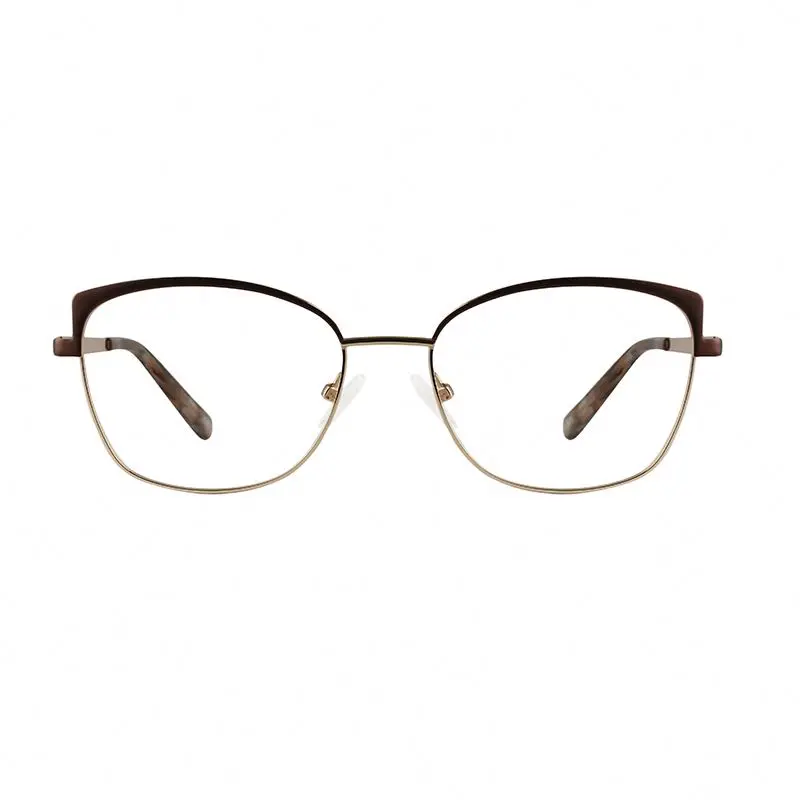 

2022 Fashion Ladies Designer Metal Optical Frames Custom Wholesale Glasses Frames Optical Eyewear