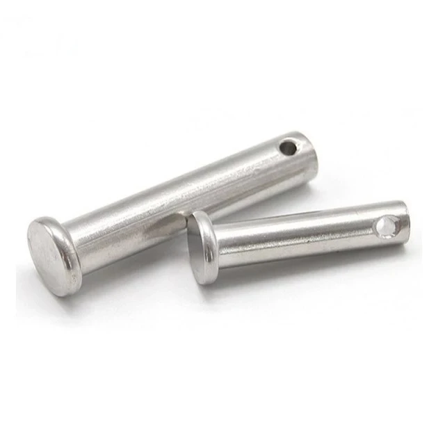 Gb882 304 Stainless Steel Dowel Pin With Flat Head And Hole Buy Dowel