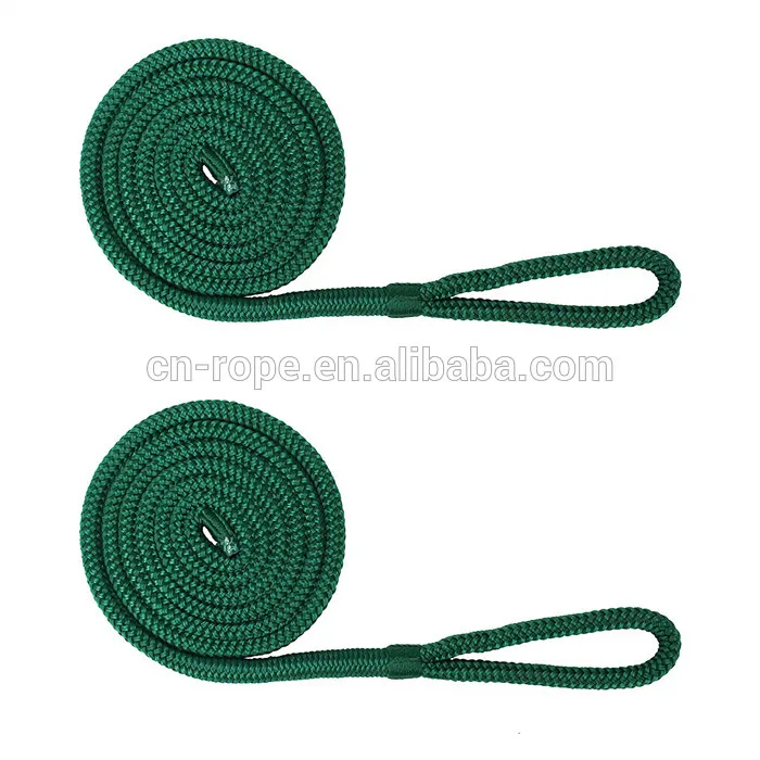 Competitive Price Double Braided Boat Mooring Rope Customized Fender Line