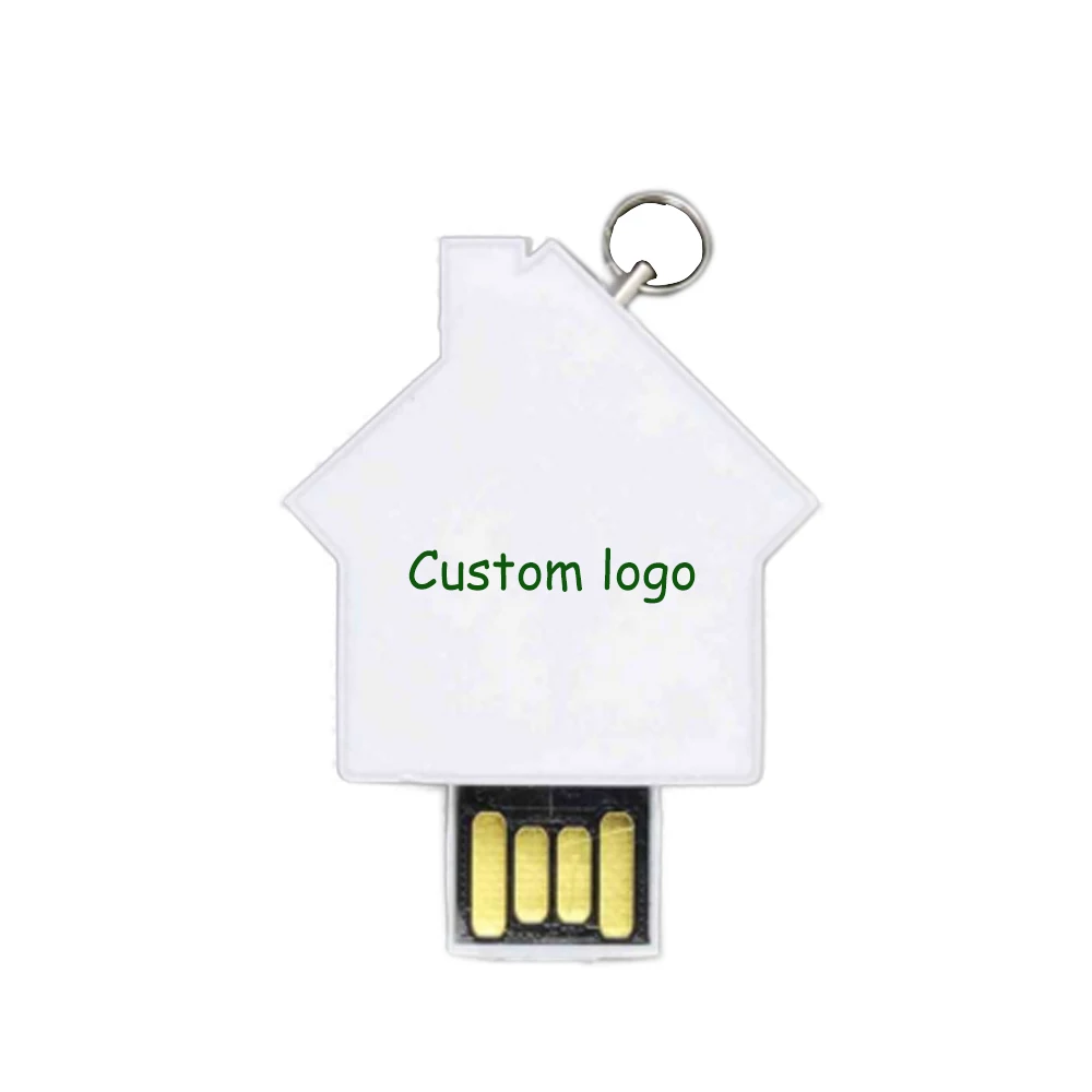 

Genuine Plastic Dome House model USB 2.0 Memory Stick Flash pen Drive u disk 4-32GB