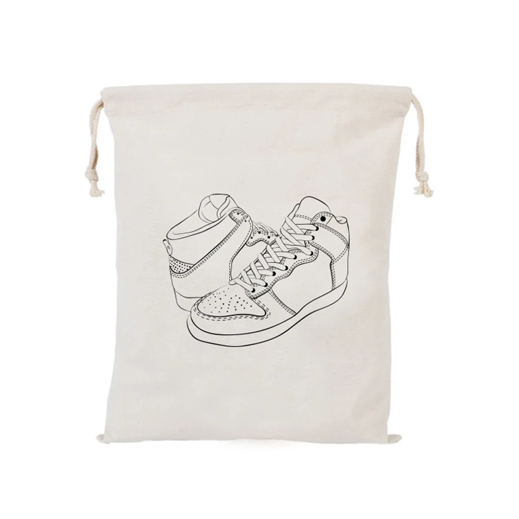 cotton shoes bag