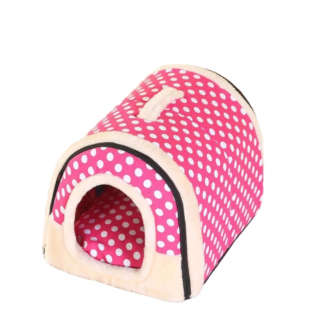 

Pet tent factory direct sales for cats and dogs pet nest waterproof soft and comfortable bite-resistant, Blue, red, brown