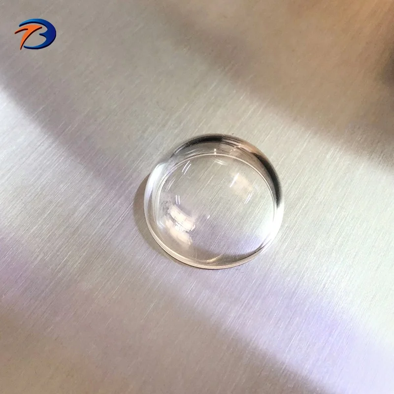 Fused silica quartz  dome  bk7 material glass domes and Sapphire domes for CCTV camera and underwater camera