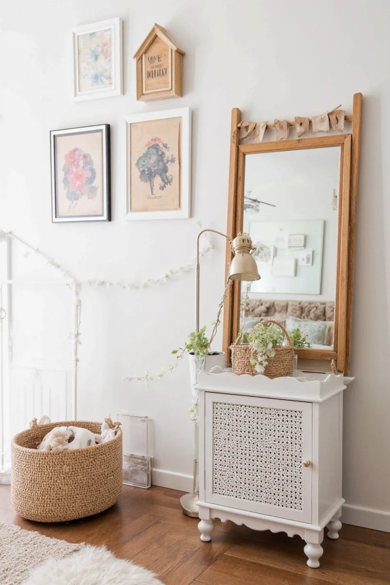 Creative trellis uses inside the home