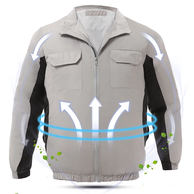 

Aircon Clothes Fan 5V Fan Air-Conditioned-Jacket For High Temp Worker Summer