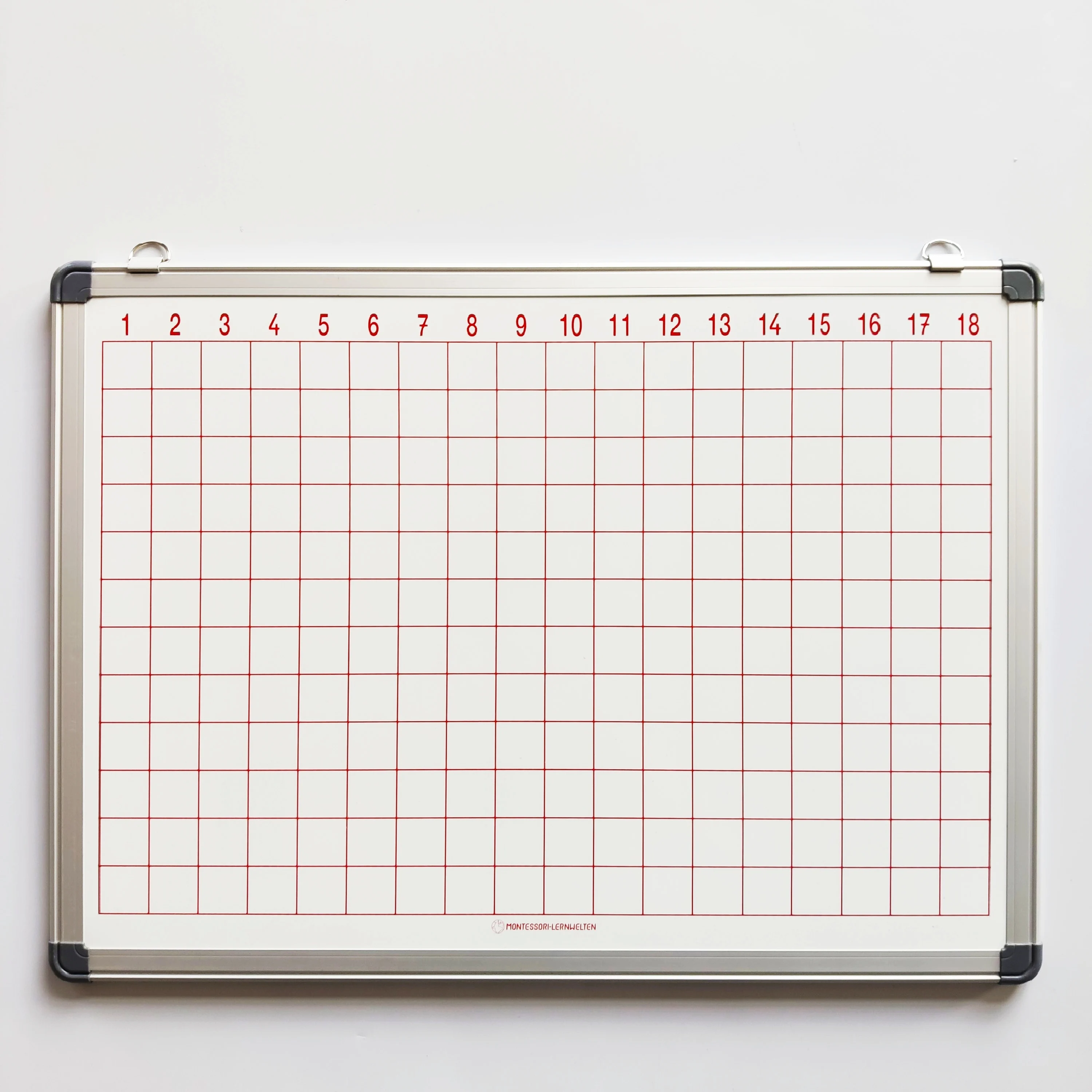 Magnetic White Board 60 x 45 cm Dry Erase Wall Hanging 60 x 45 CM