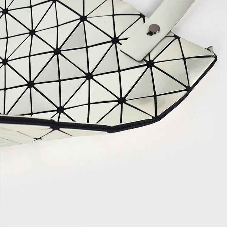 

OEM Wholesale Laser Diamond Women Handbags Geometric Holographic Tote Bags Reflective Handbags