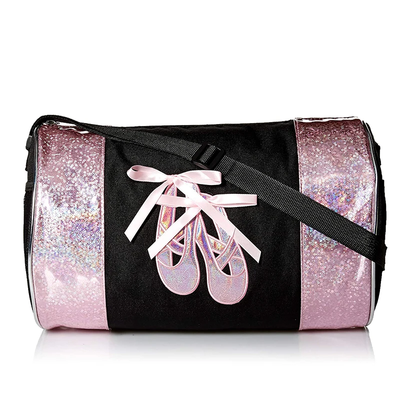 

Custom Kids Girl Dance Duffel Bag Sequin Dance Ballet Garment Bag, Customized color