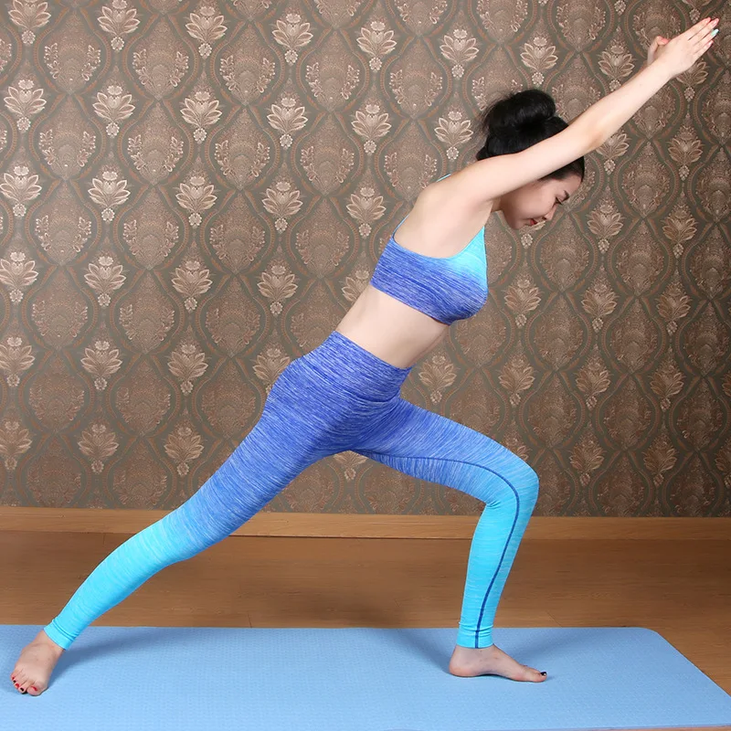 

Gradient hanging dye fashion women's quick-drying breathable comfortable leisure seamless sports yoga workout clothes, Customized colors
