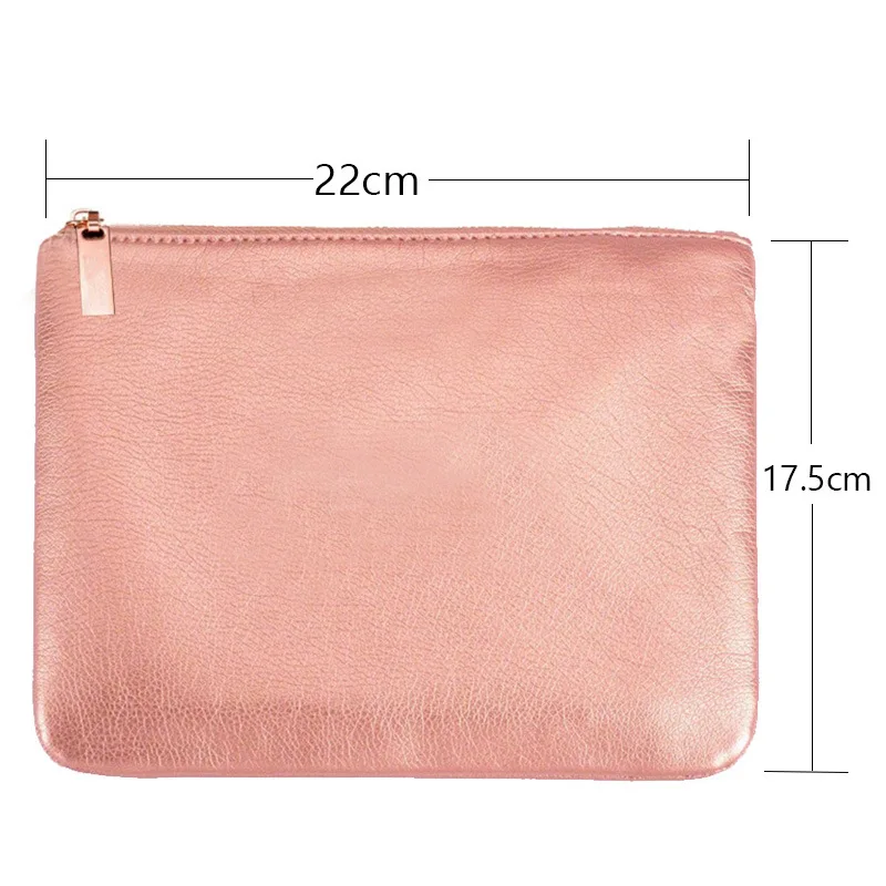 

Pink Makeup Brush Bag High Capacity Brush Holder Wholesale Packaging Bags PU cosmetic women makeup bag vendor, Brown, pink, black