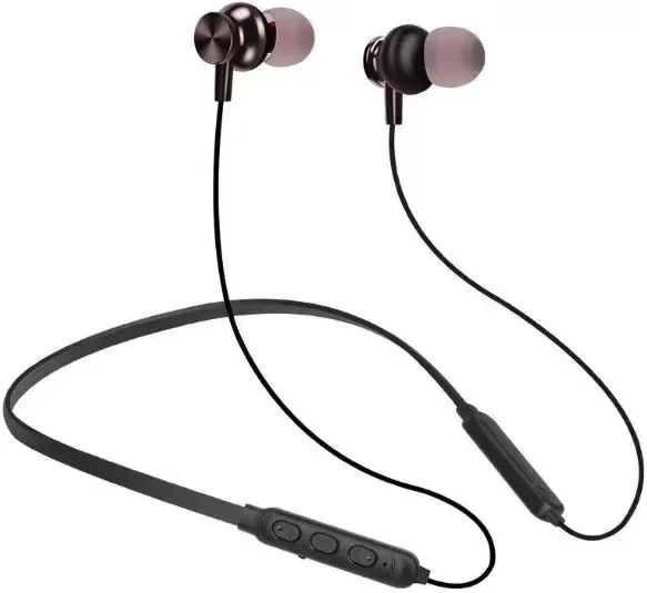 

Mini Metal Magnetic In-Ear Earpiece Auriculares Wireless Earphones Earbuds Bluetooths for Sport Running Jogging