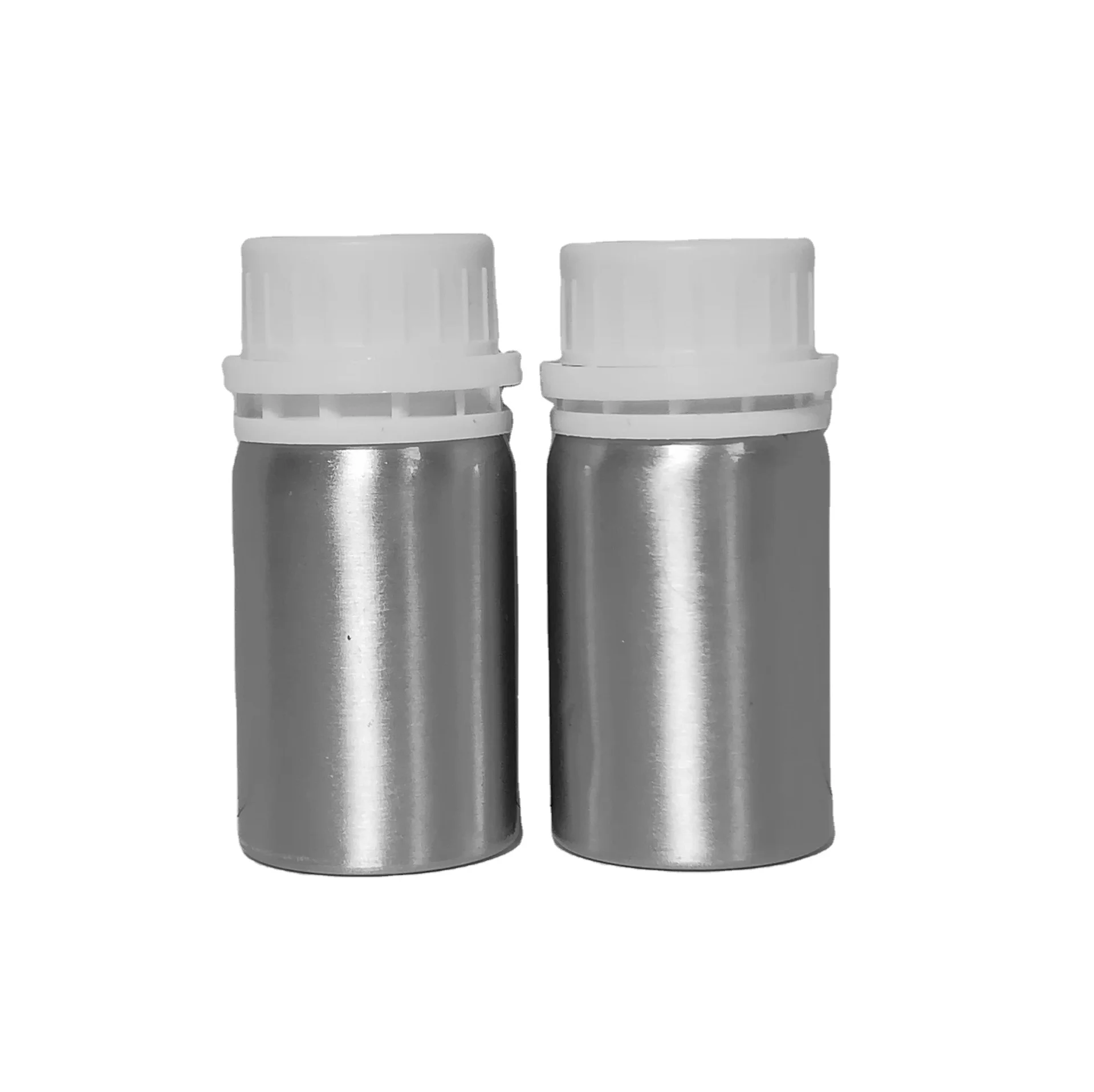 

customize silver 50ml 100ml essential oil metal aluminum bottle