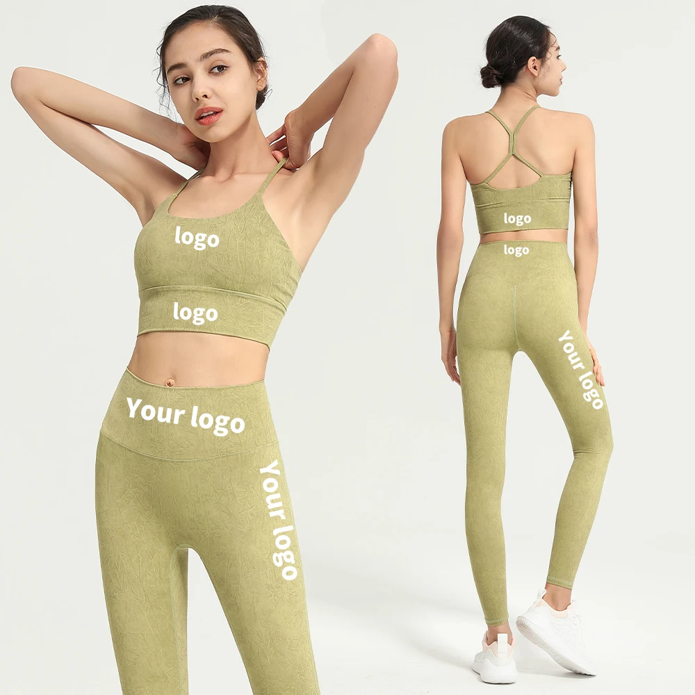 

Ropa Deportiva De Mujer Athleisure Yoga Suit And Clothes Activewear Work Out Apparel Woman Set Deportivos Fitness & Yoga Sets