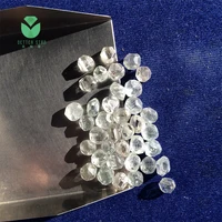 

Wholesale Price Uncut Big Size HPHT White Raw Synthetic VVS Quality Lab Created Diamond Rough For Sale