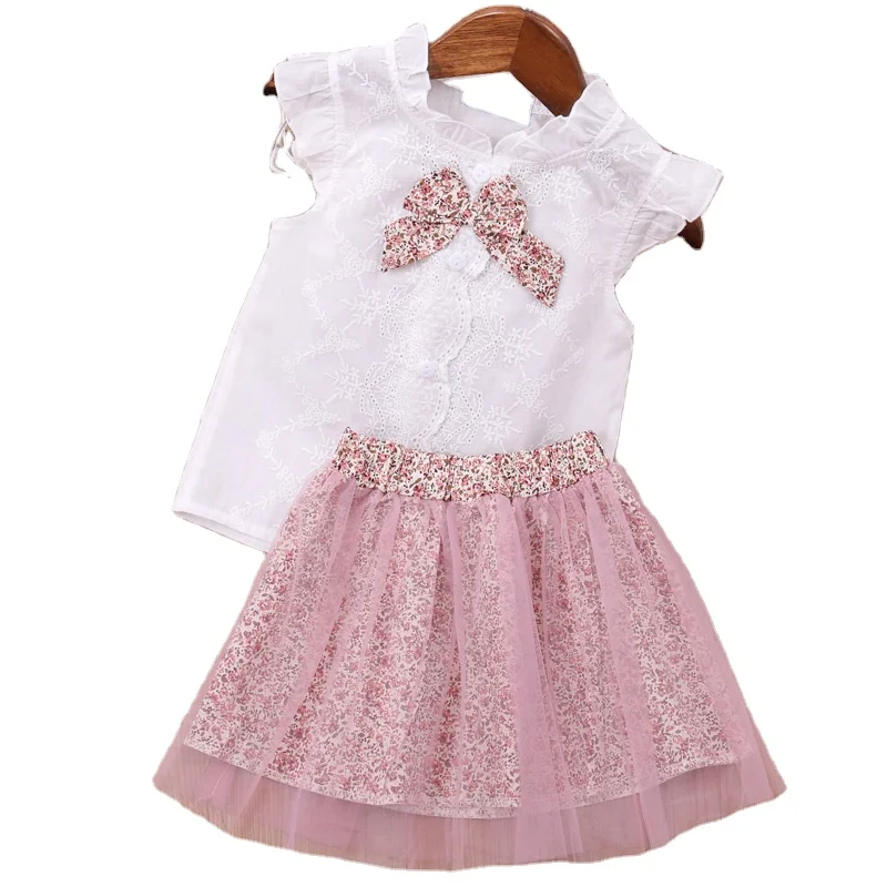 

Sleeve floral bow women's suit