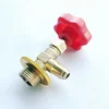 R134a open bottle tool/R134a open can tap valve/variable flow control valve