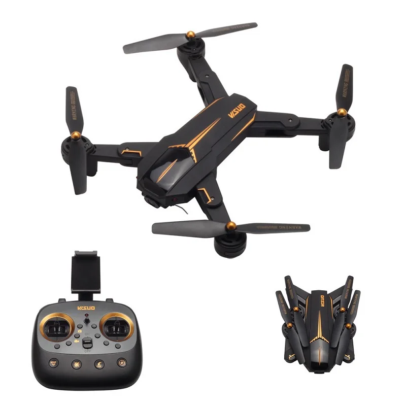 

Visuo Xs812 2.4G 4Ch 6 Axis Gyro Altitude Hold Rc Drone Wide Angle Camera Gps Folding Drone With Wifi Fpv 5G 4K Camera