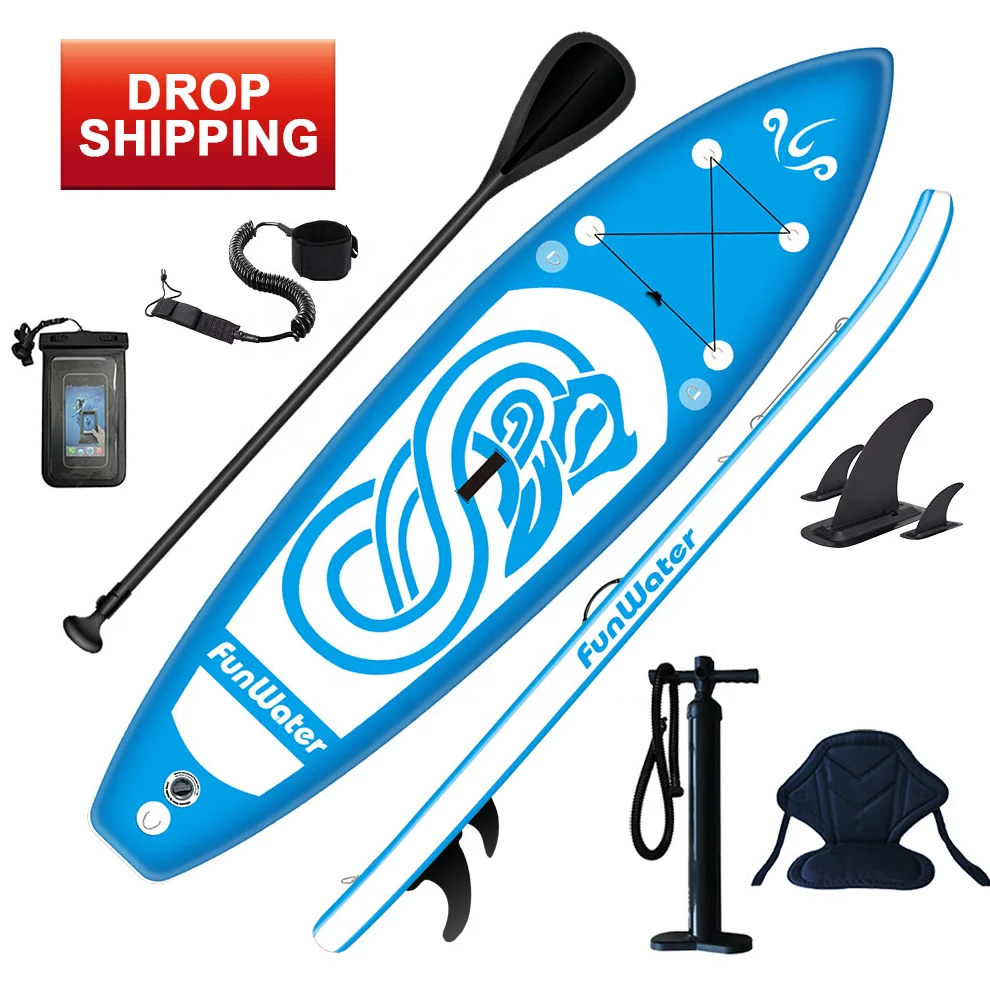 

FUNWATER Drop Shipping sup inflatable paddle board best quality paddle board surfboard manufacture