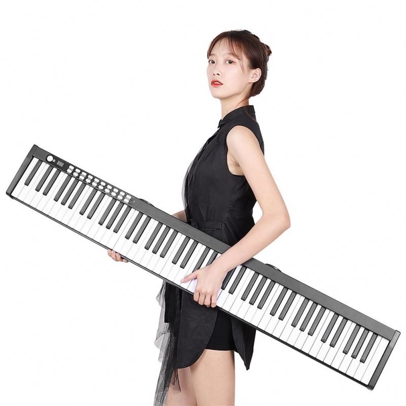 

88-Key Musical Instruments Professional Electric Piano, White/black/red/blue