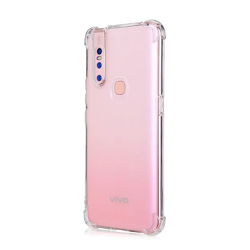 

Phone Covers for vivo S1 v15 pro Color Changing soft tpu Clear TPU Mobile Phone Case Gradient for Vivo Y17 Y3 Y15 Y12 tpu Case, Change color/gradient
